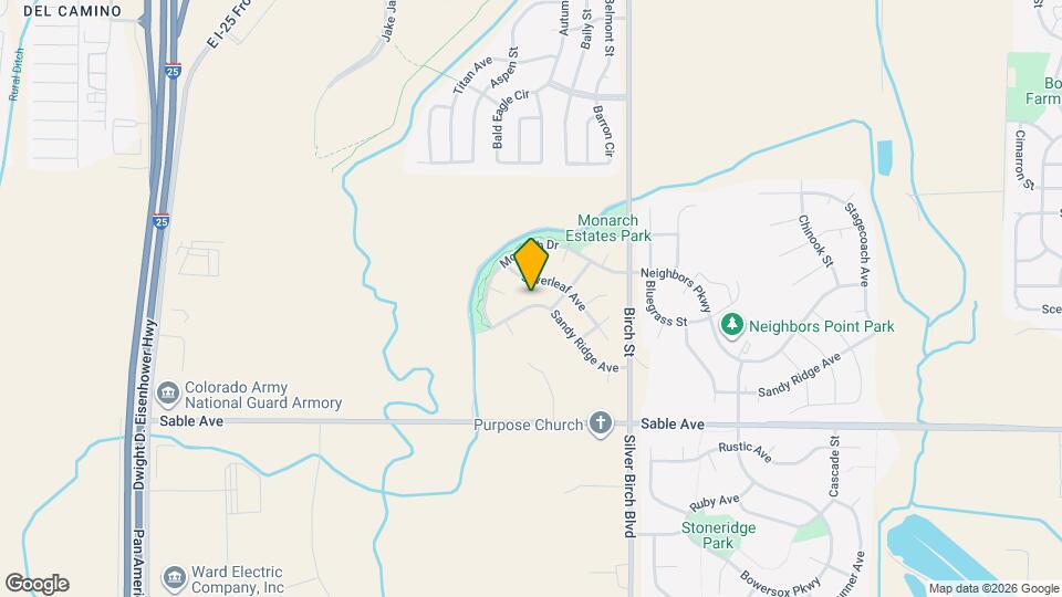 4797 Sandy Ridge Ave Map and Location Details