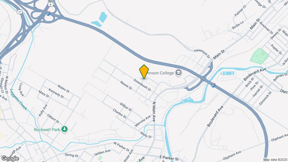 240 Greenbush St Map and Location Details