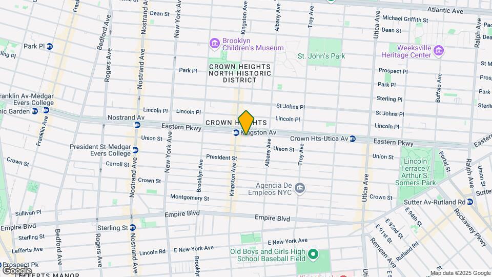 814 Eastern Pky Mapa y Detalles de la Ubicación