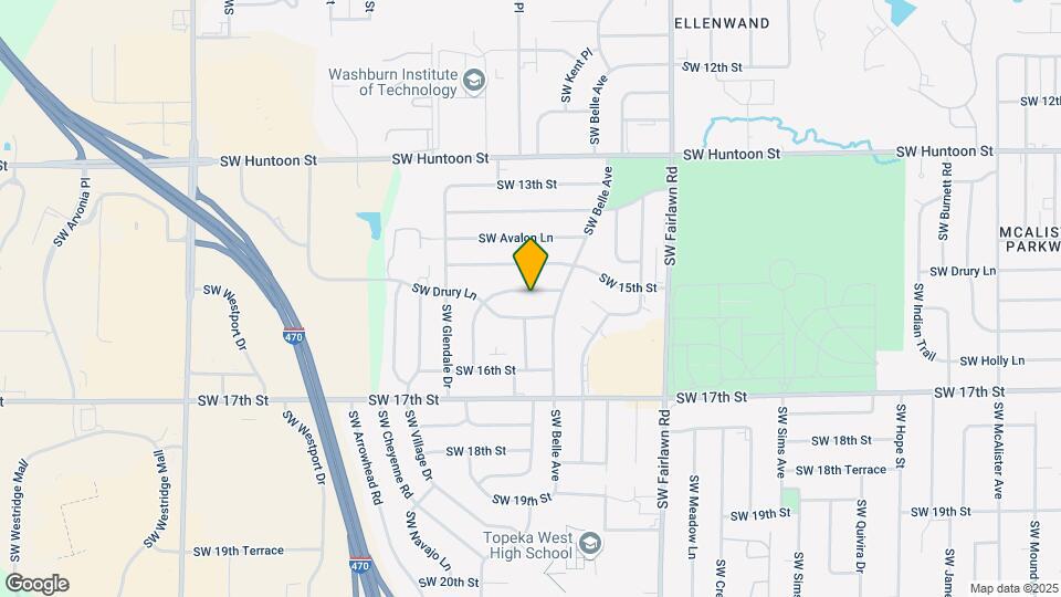 5525 SW 15th Terrace Map and Location Details