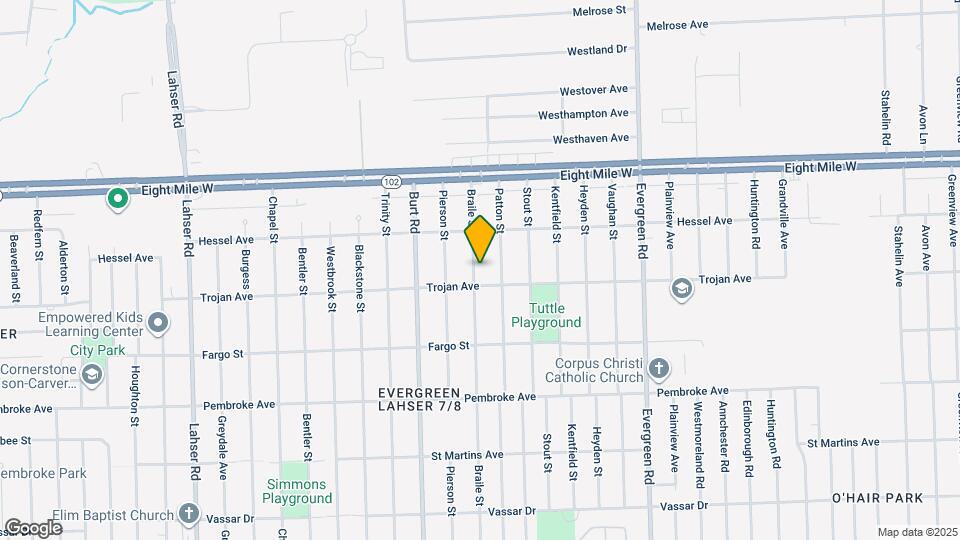 20232 Braile St Map and Location Details