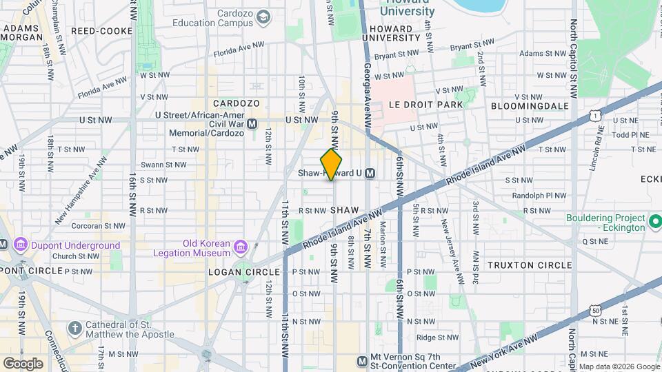 1720 9th St NW Mapa y Detalles de la Ubicación