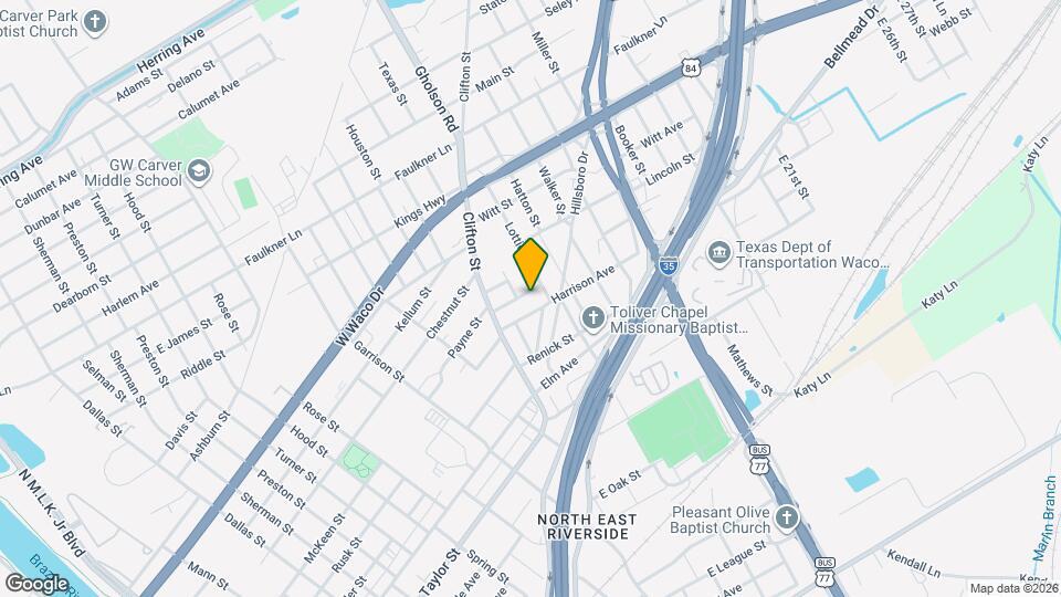 1319 Tabor St Map and Location Details