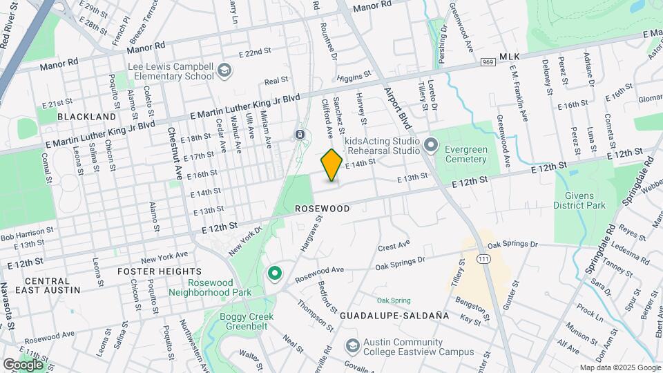 2916 E 13th St Map and Location Details