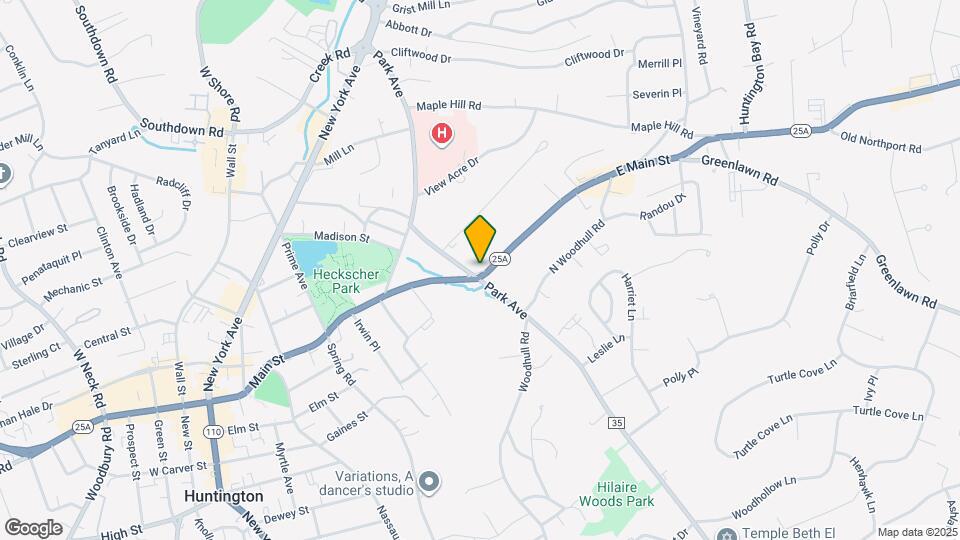 1 E Main St Map and Location Details