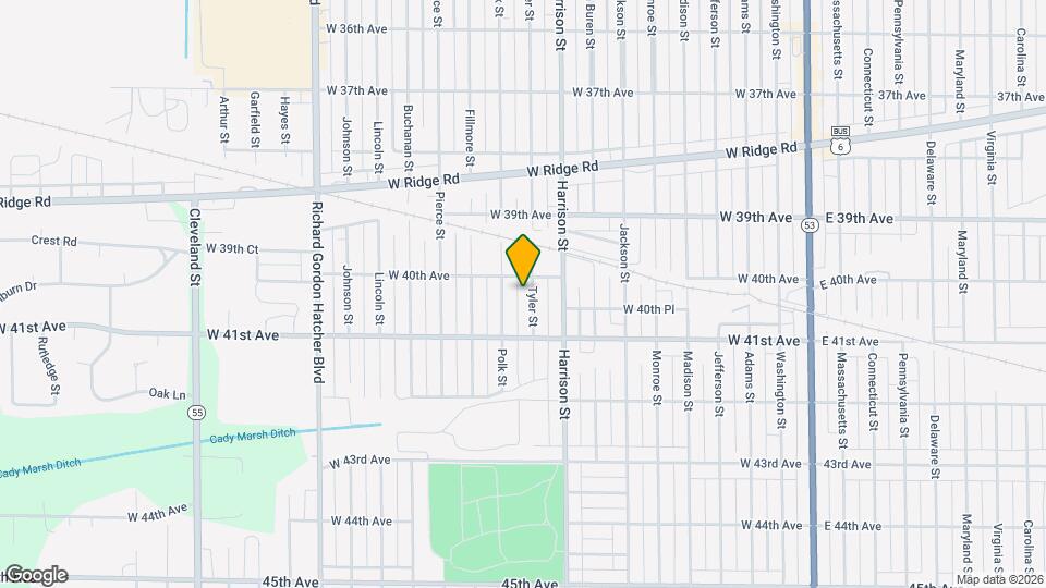 4018 Tyler St Map and Location Details