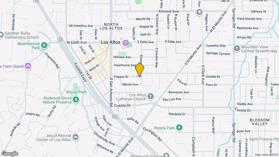 190 Pepper Dr Map and Location Details