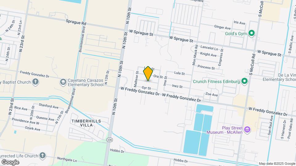 4112 Blackhawk St Mapa y Detalles de la Ubicación