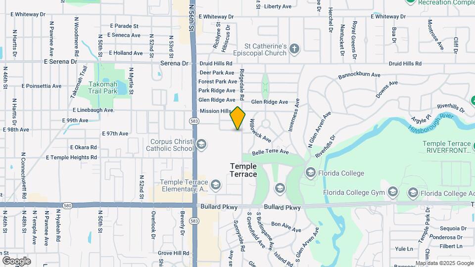 213 Linda Ave Map and Location Details