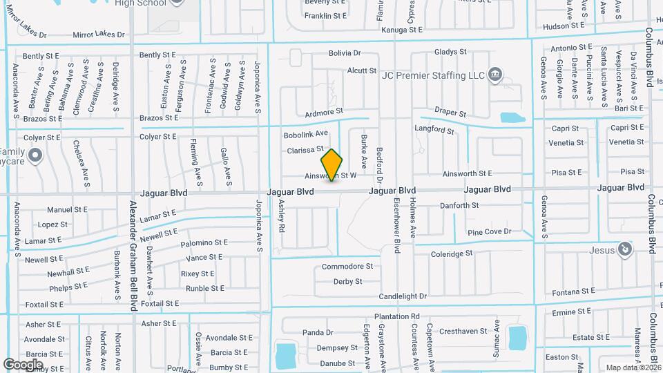 941 Jaguar Blvd Map and Location Details