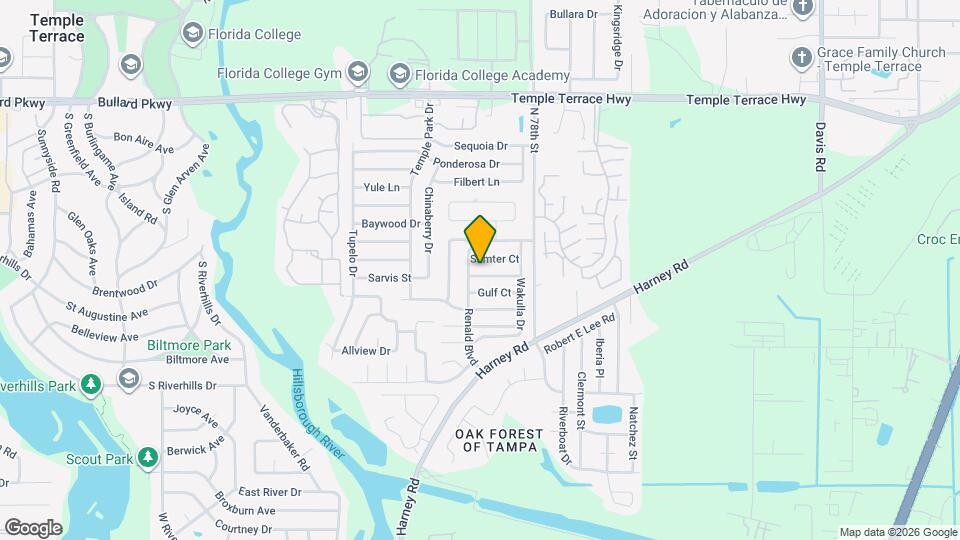 7606 Glades Ct Map and Location Details