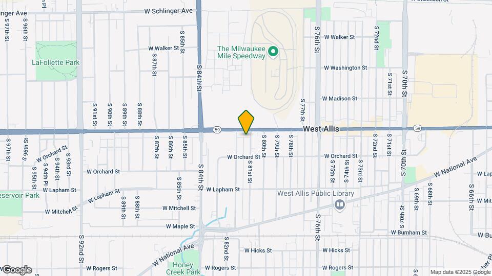 1423 S 81st St Map and Location Details