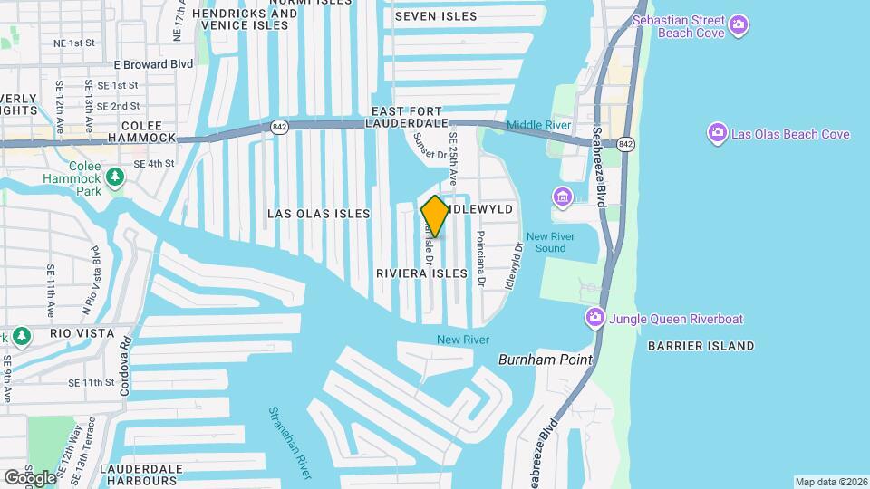 620 Solar Isle Dr Map and Location Details