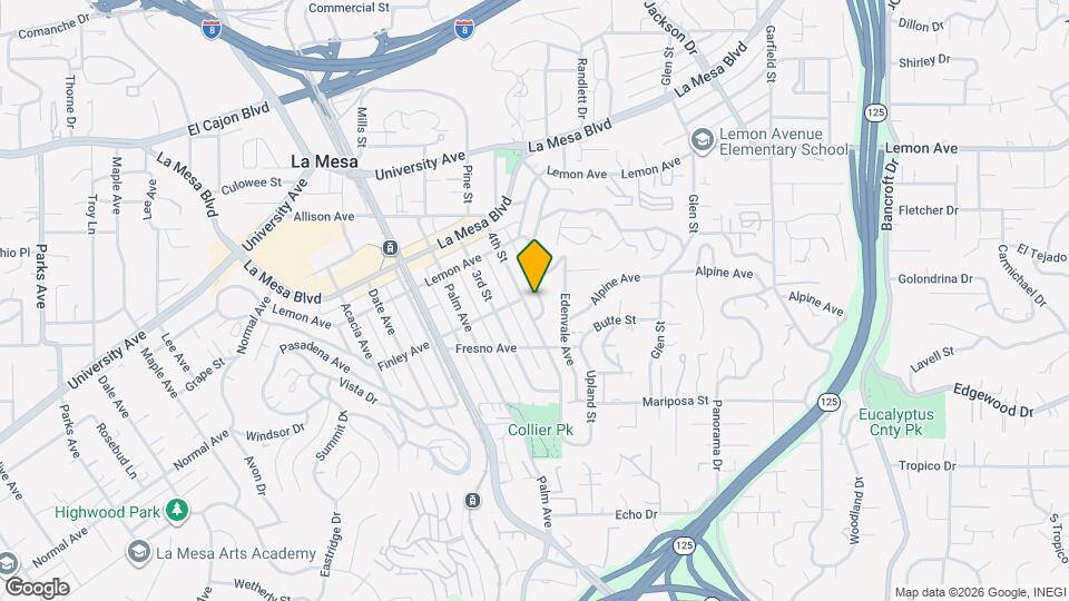 8432 Sunrise Ave Map and Location Details