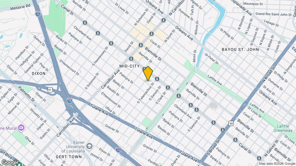 3725 Cleveland Ave Mapa y Detalles de la Ubicación