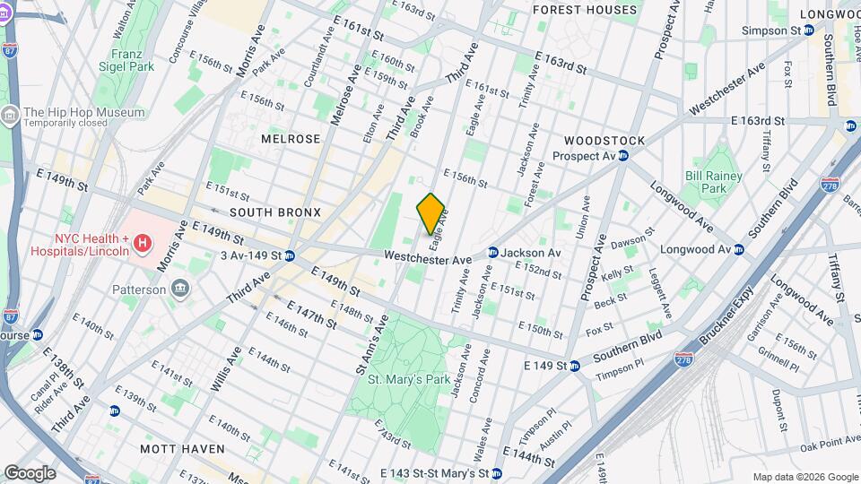 635 Eagle Ave Map and Location Details