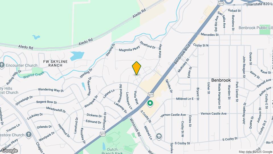 9510 Westpark Dr Map and Location Details