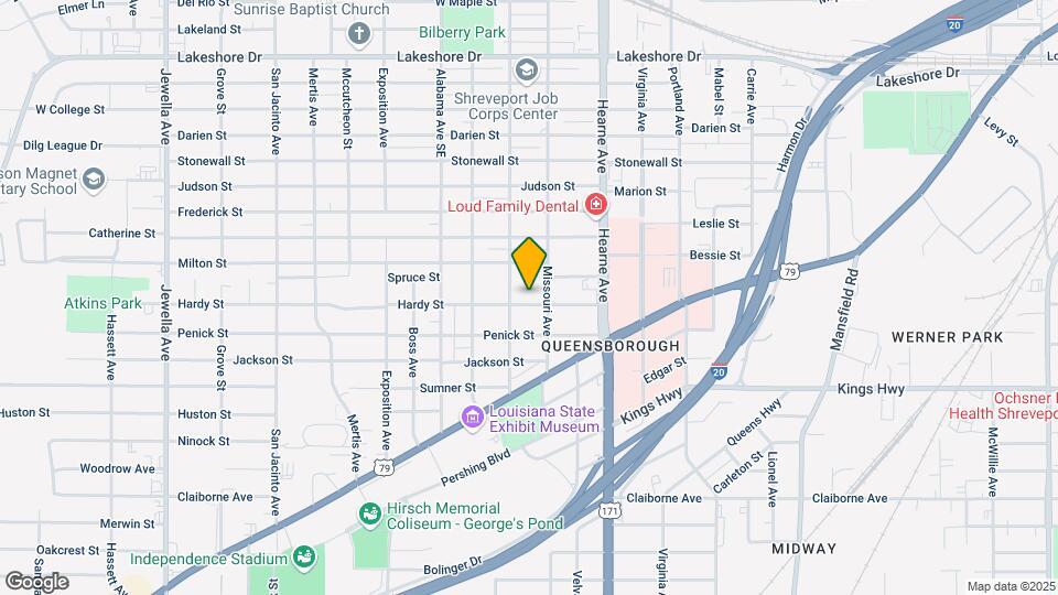 2814 Hardy St Map and Location Details