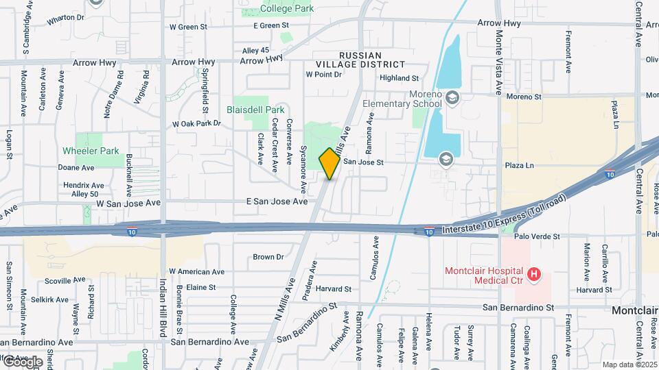 9373 Milly Ave Mapa y Detalles de la Ubicación