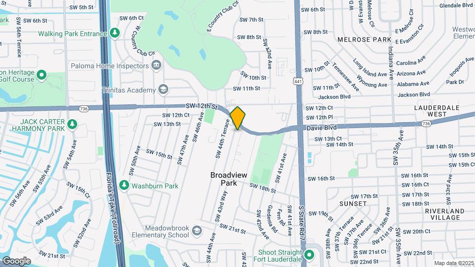 1326-1328 SW 44th Ave Map and Location Details