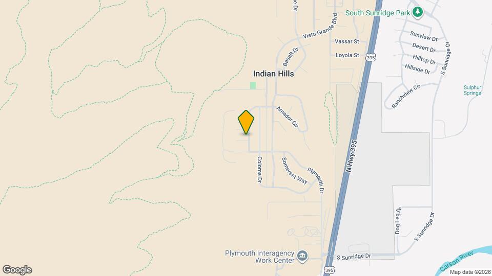 820 Amador Ct Map and Location Details