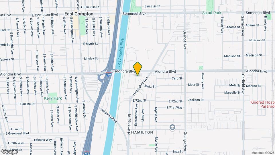 6424 Alondra Blvd Map and Location Details