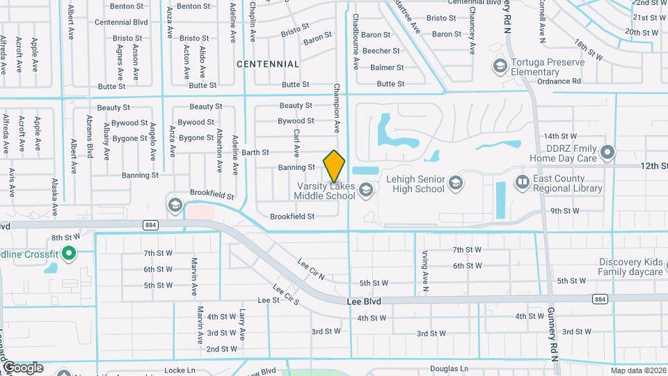 815 Champion Ave Mapa y Detalles de la Ubicación