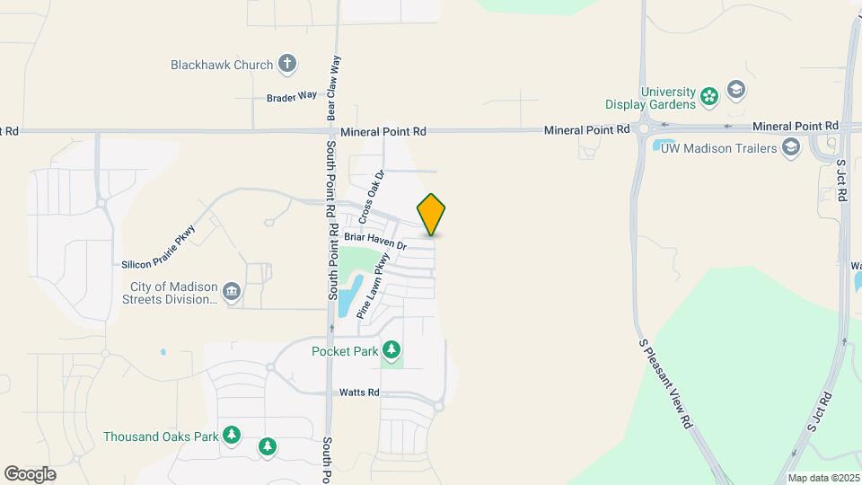 9302 Briar Haven Dr Map and Location Details
