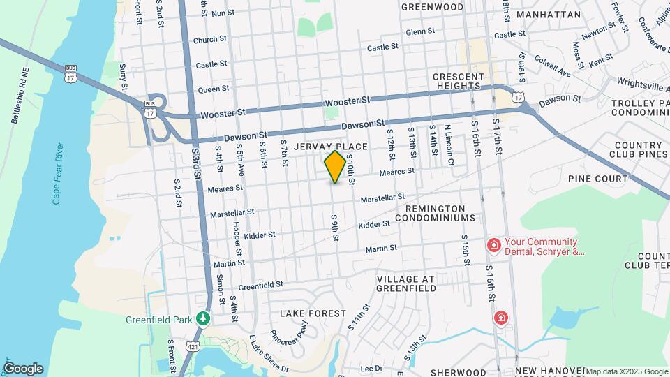 1115 S 9th St Map and Location Details