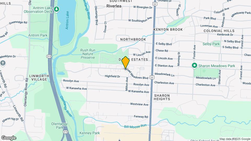 153-155 Broad Meadows Blvd Mapa y Detalles de la Ubicación