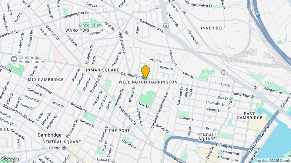 100 Willow St, Unit 100-01 Map and Location Details