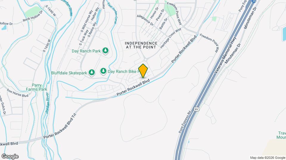 967 W Tiffany Dale Way Map and Location Details