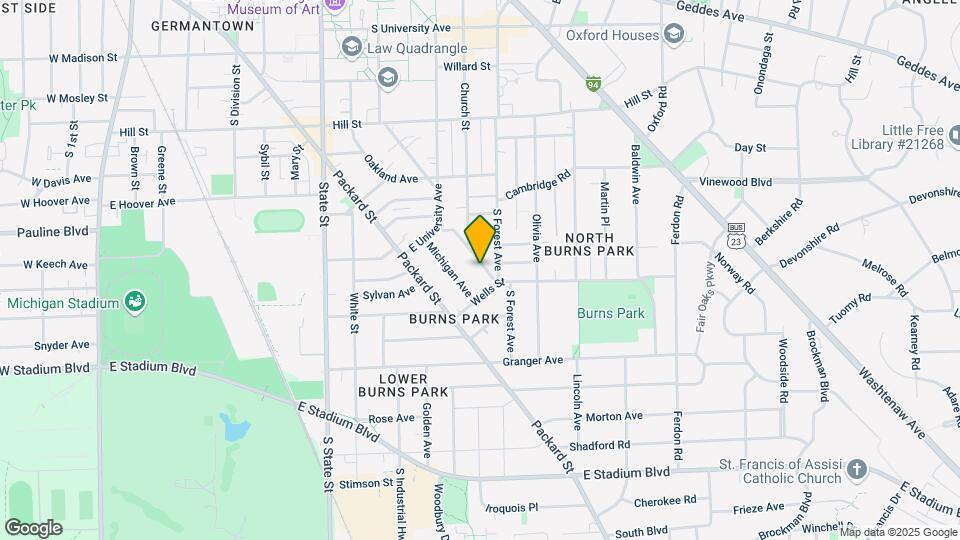 1224 Prospect St-Unit -1224PRO Map and Location Details