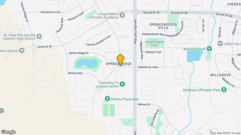 3 Spruce Ridge Dr Map and Location Details