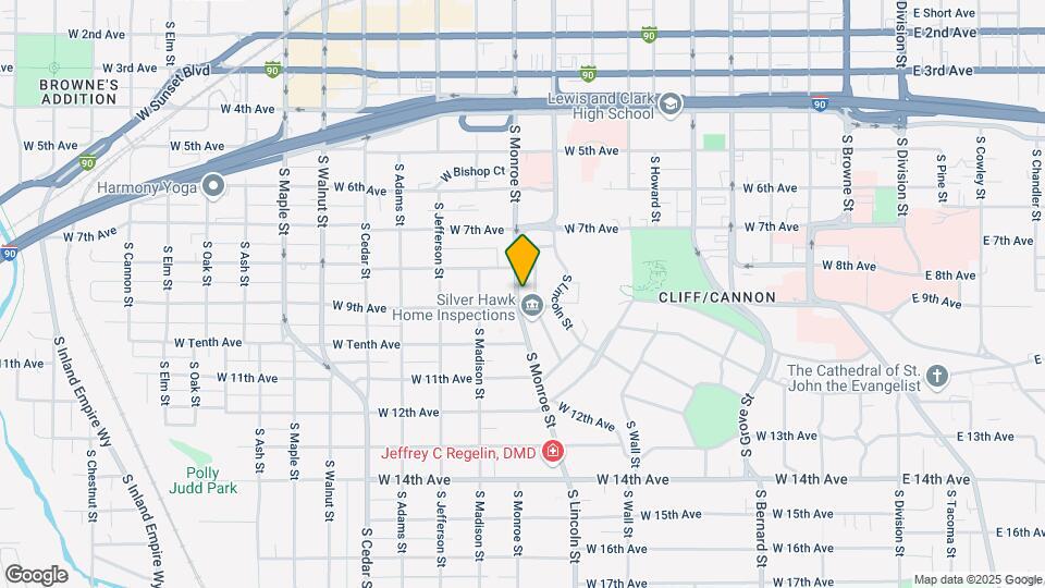 823 S Monroe St Mapa y Detalles de la Ubicación