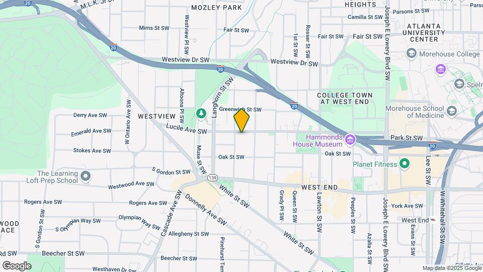1288 Lucile Ave SW Map and Location Details