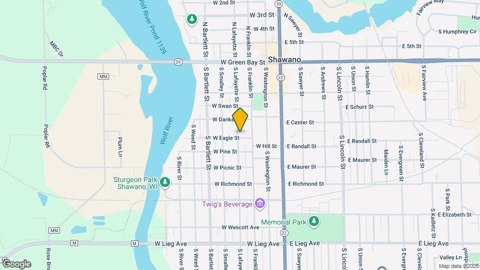 317 W Eagle St Map and Location Details