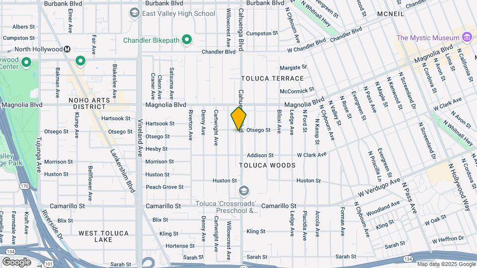 5051 Cahuenga Blvd Mapa y Detalles de la Ubicación
