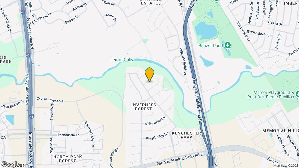 1210 Forsythe Ln Map and Location Details