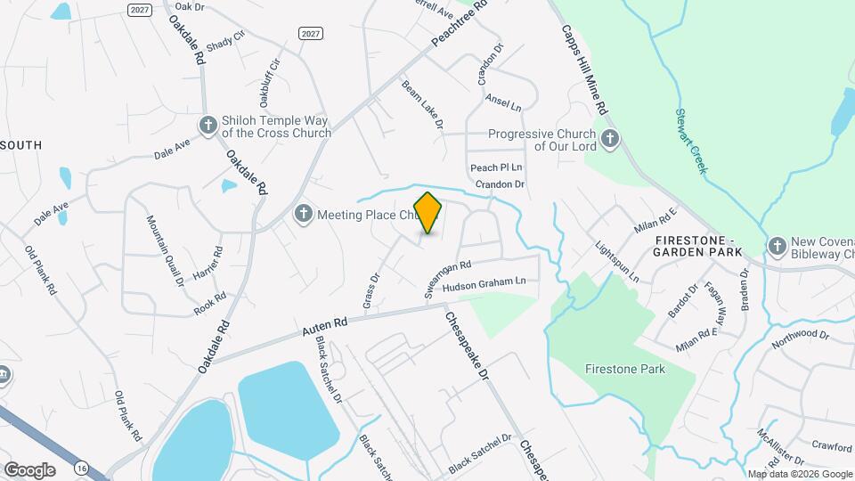 906 Grassy Patch Ln Map and Location Details