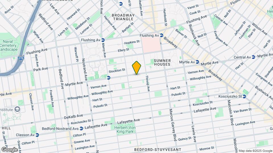 924 Myrtle Avenue Map and Location Details