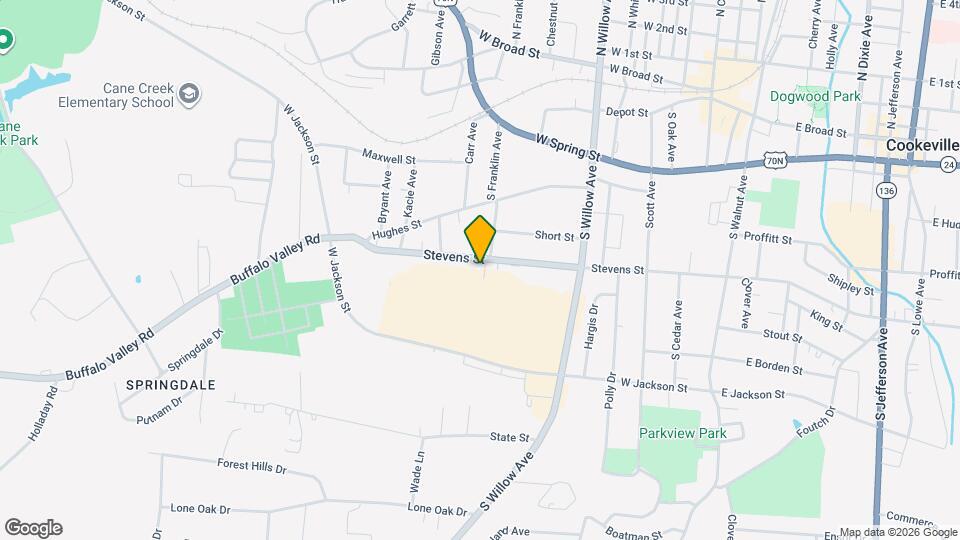 430 W Stevens St Map and Location Details