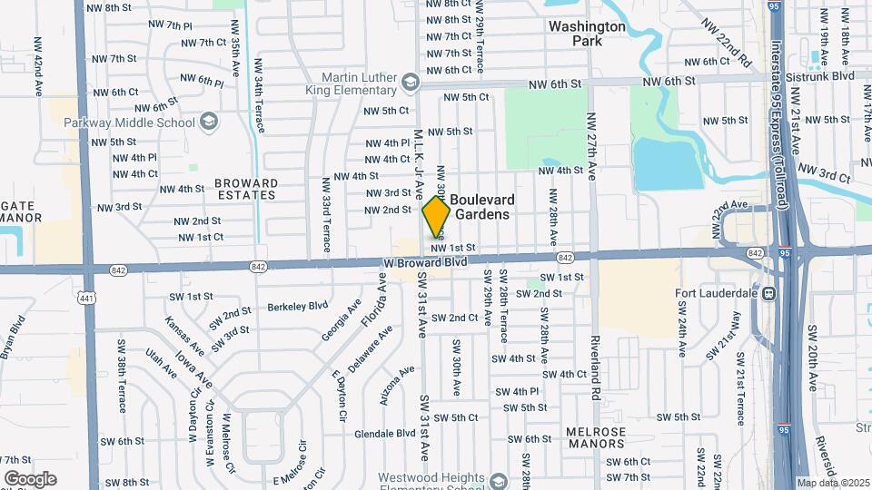 101 NW 30th Ter Map and Location Details