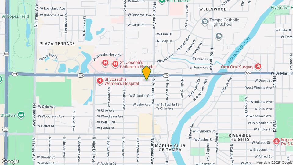 2507 W Virginia Ave Map and Location Details