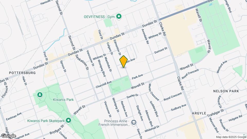 325 Edmonton St Map and Location Details