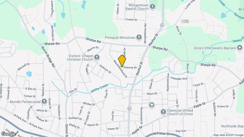 1204 Avondale Dr Map and Location Details