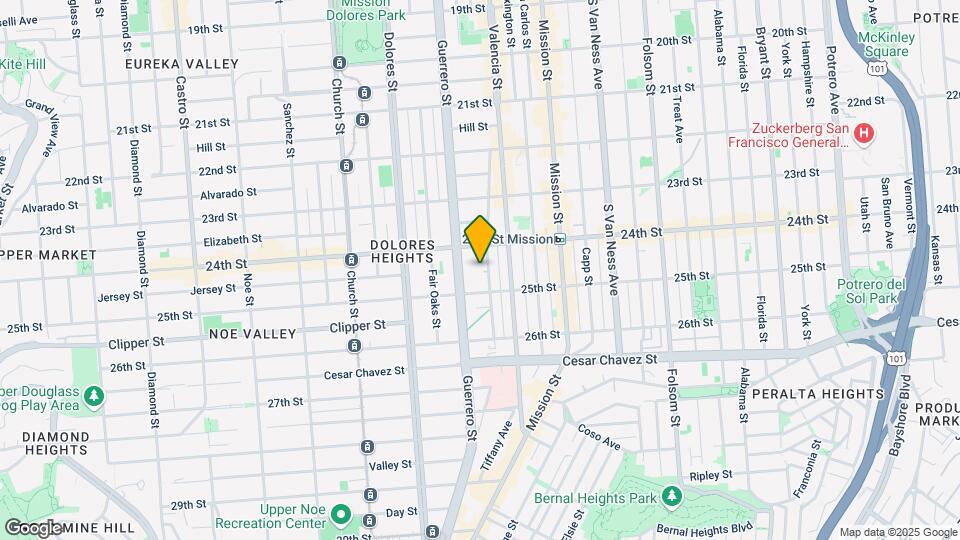 248 San Jose Ave Mapa y Detalles de la Ubicación