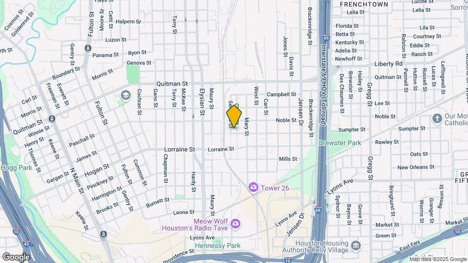 2107 Sumpter St Map and Location Details