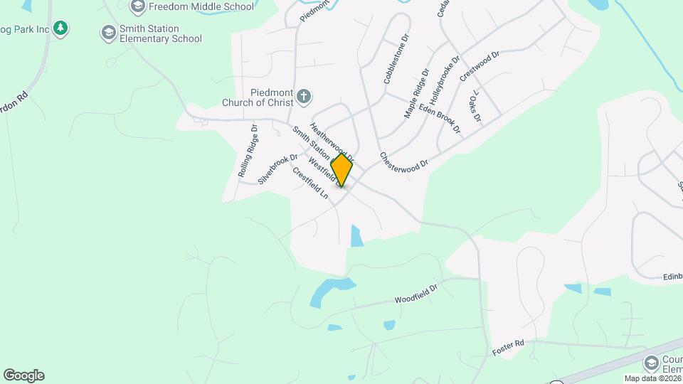 10500 Westfield Ln Map and Location Details