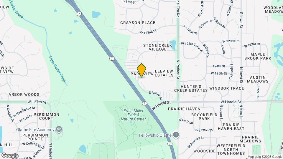 21948 W 125th Cir Map and Location Details